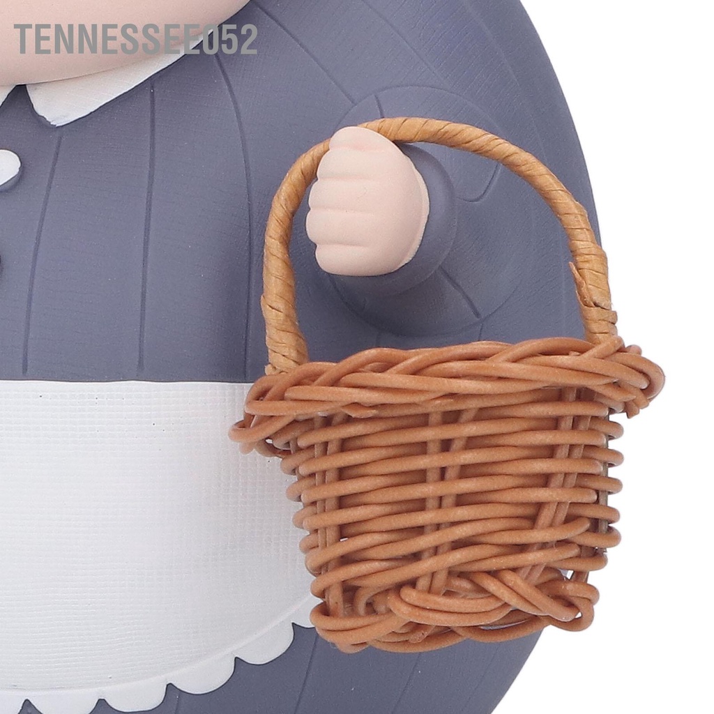 [Hàng Sẵn] Heo Đất Tiết Kiệm Tiền Hình Bà già hoạt hình với giỏ nhỏ dễ thương Trang trí Nhà cho cha mẹ【Tennessee052】