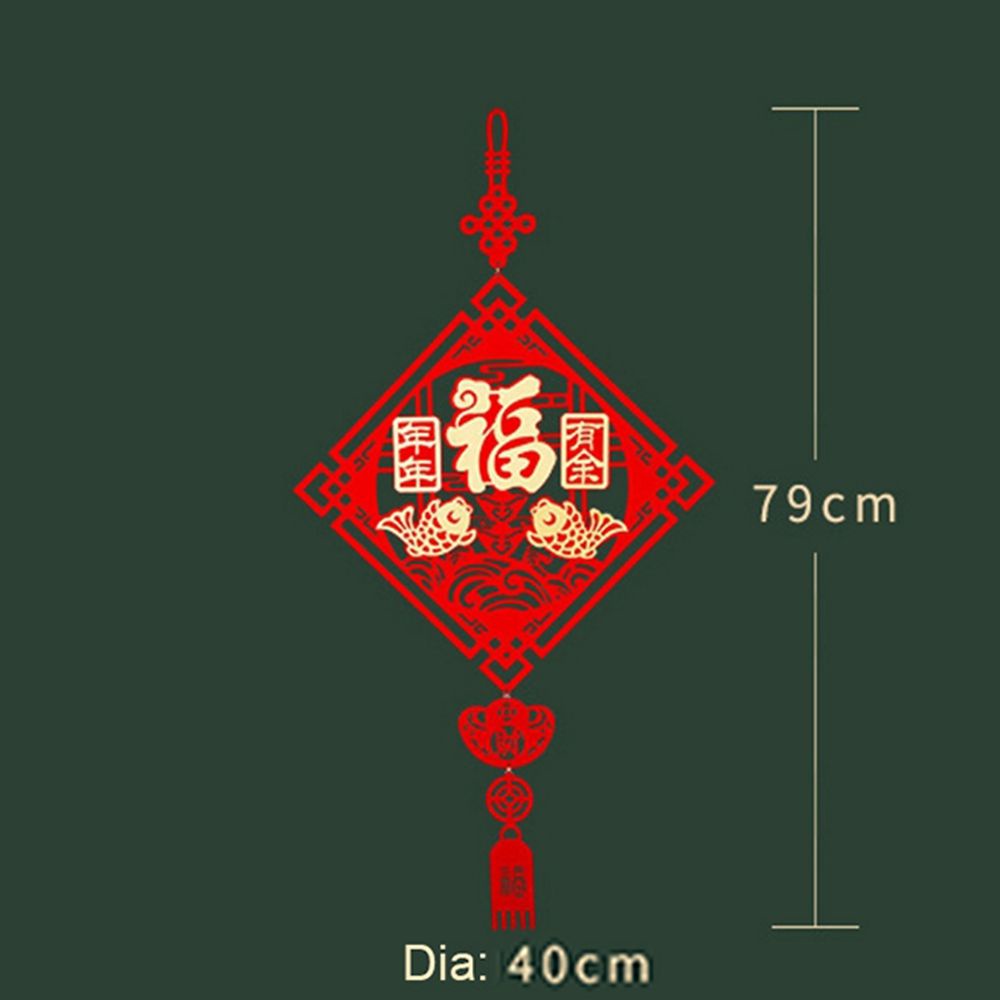 Phụ kiện treo trang trí phòng khách phong cách Trung Hoa độc đáo DIY