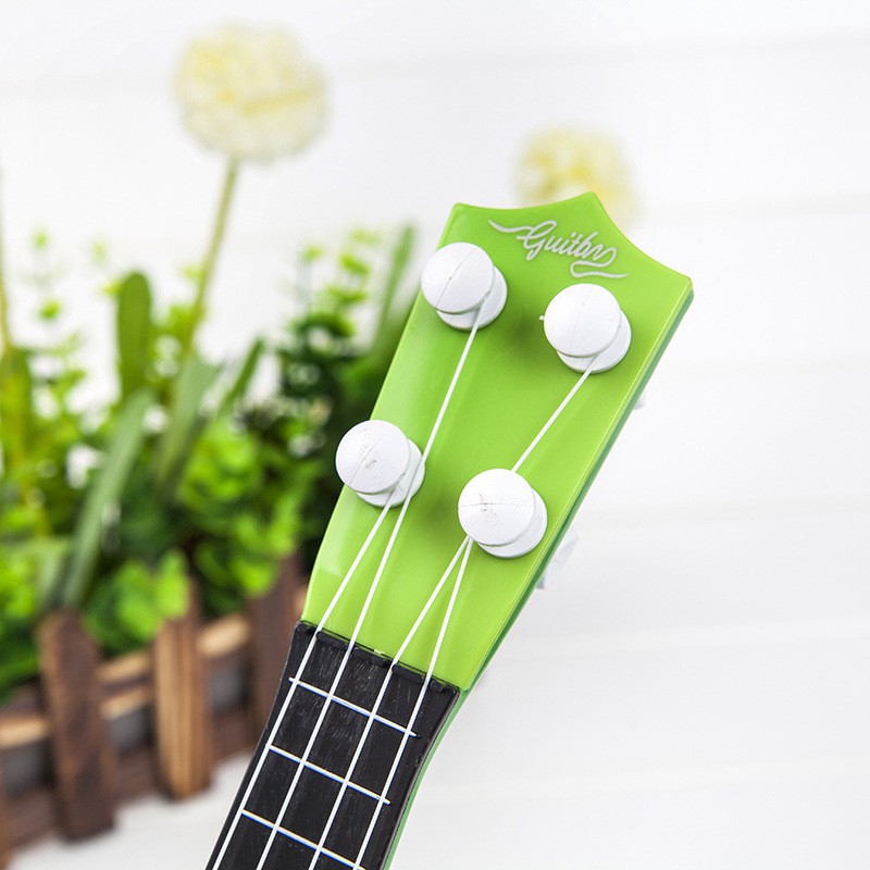 4 dây đàn guitar trái cây Ukulele nhạc cụ trẻ em Giáng sinh quà tặng đồ chơi 