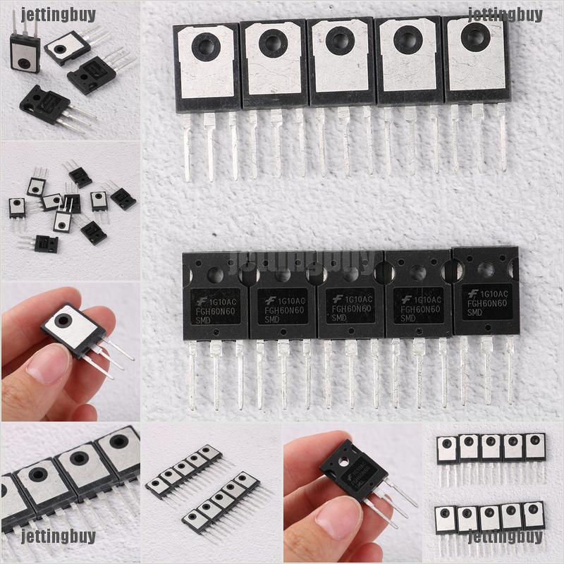 Set 10 linh kiện điện tử JETTING Fgh60N60Smd Fgh 60n60 600v/60a To-3P thay thế tiện dụng
