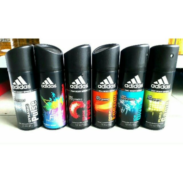 Xịt khử mùi toàn than nam Adidas
