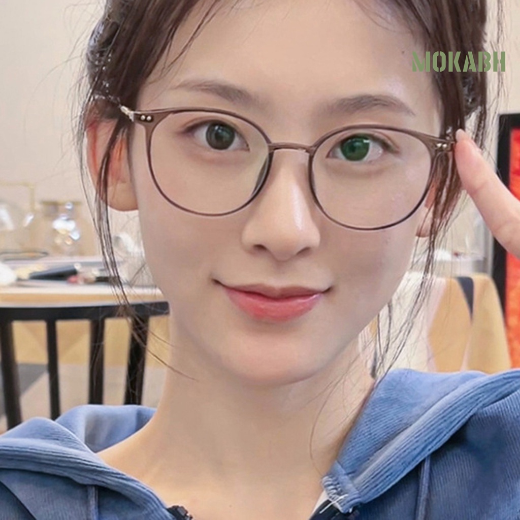 Kính Bảo Vệ Mắt Gọng Tròn Chống Ánh Sáng Xanh Siêu Nhẹ Chất Lượng Cao