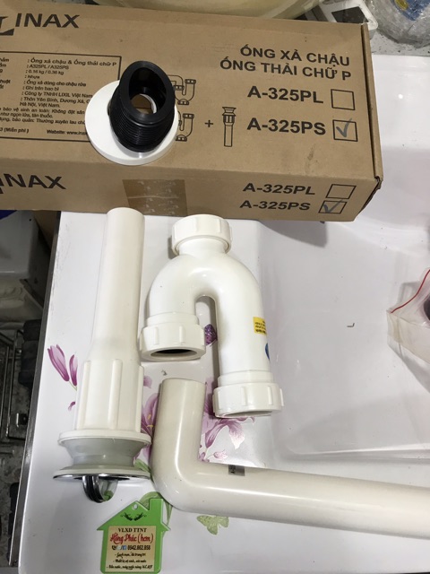 BỘ XẢ THOÁT NƯỚC CHO CHẬU RỬA LAVABO INAX A-325PS