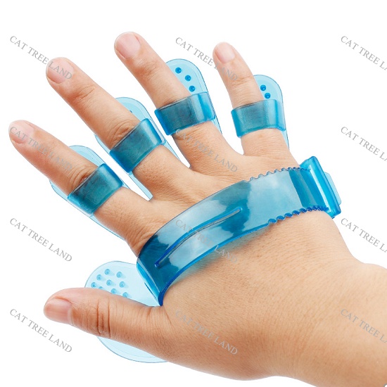 GĂNG TAY TẮM, CHẢI LÔNG RỤNG CHO CHÓ MÈO - GĂNG TAY NHỰA DẺO GỠ RỐI LÔNG, MASSAGE, GÃI NGỨA CHO THÚ CƯNG