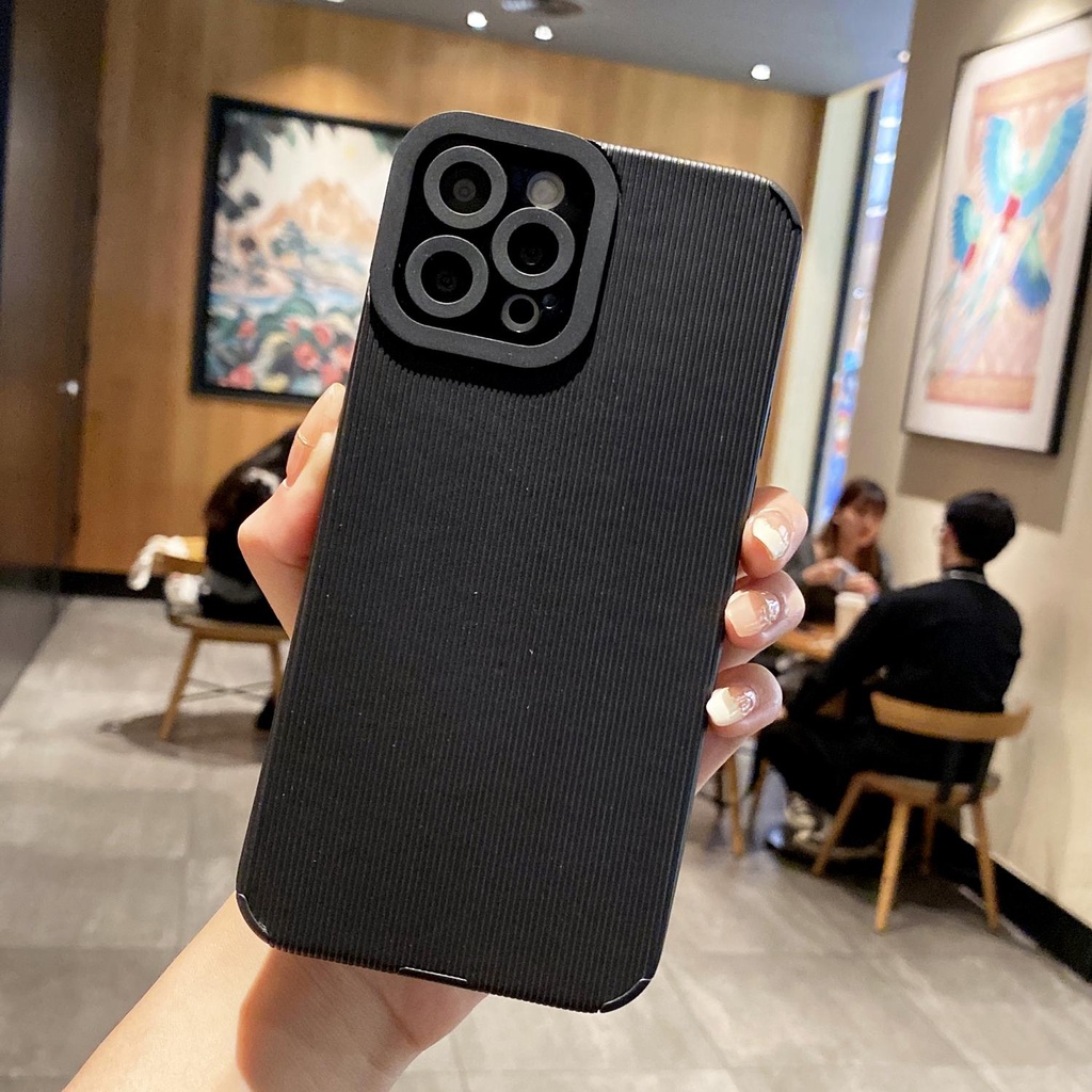 Ốp Điện Thoại Tpu Mềm Chống Sốc Màu Trơn Cho iphone 13 12mini Pro Max 11Pro Max Xs Max Xr 7P 8Plus
