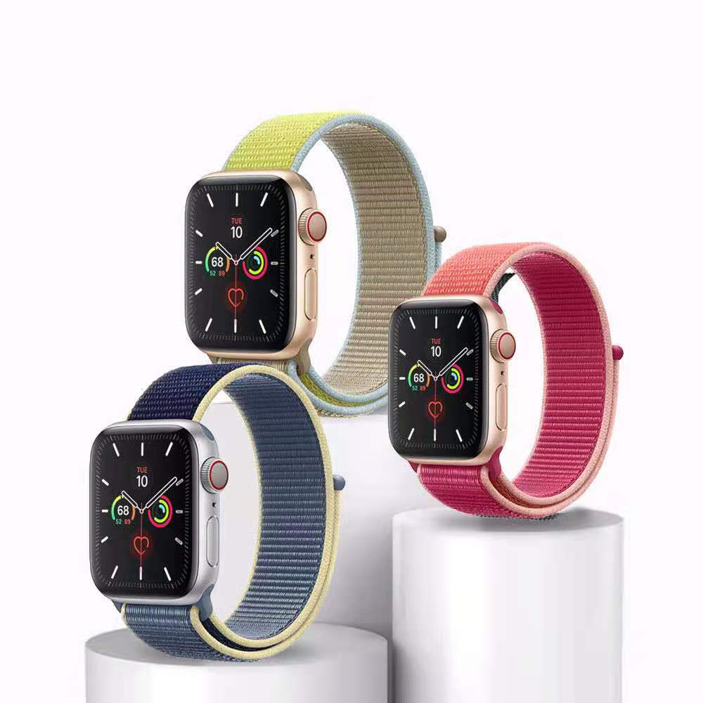 Dây Nylon Cao Cấp Apple Watch Series 7/6/5/SE/4/3/2/1 Size 38-40-41-42-44-45mm