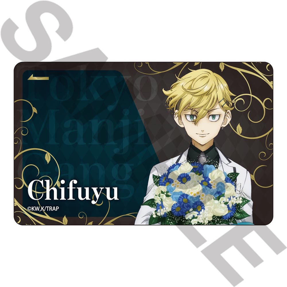 Ảnh card bo góc in hình TOKYO REVENGERS ver TẶNG HOA thẻ bo viền 5*8cm anime chibi 1 tấm