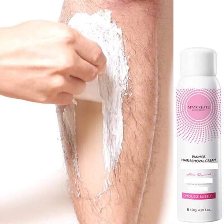 🍓Xịt Tẩy Lông M'aycreate Dạng Bọt 120ml, Tẩy Lông Tức Thì Cho Làn Da Mịn Màng, Cho Nàng Tha Hồ Diện Váy, Sooc-Y295-A5T2 | BigBuy360 - bigbuy360.vn