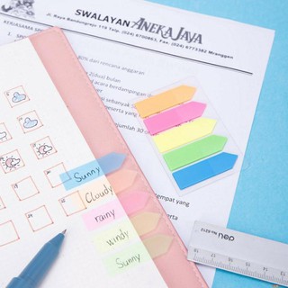 [COMBO 3/1] Note Phân Trang DELI 100 Tờ - 5 Màu Nổi Bật - Đánh Dấu Sổ Tay, Tài Liệu-A10602/9064