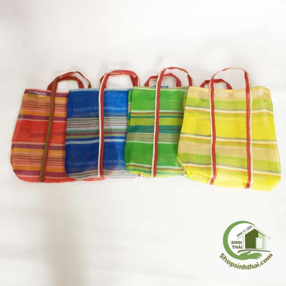 Túi xách lưới cước huyền thoại ngày xưa 35cm x 40cm - giao màu ngẫu nhiên