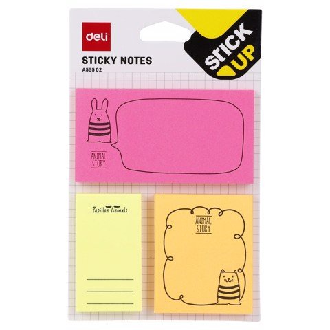 Giấy Sticky Note Deli A555 02