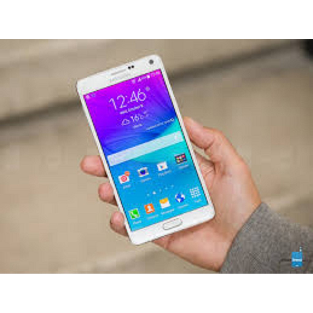 điện thoại Samsung Note 4 ram 3G/32G mới Chính Hãng - chơi PUBG/Free Fire mướt (màu trắng)