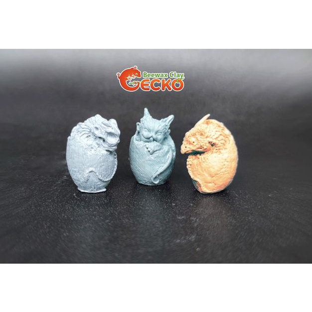 Đất sét sáp Gecko tái sử dụng được nặn mô hình, nhân vật, làm kim hoàn, đổ khuôn, làm phim stopmotion