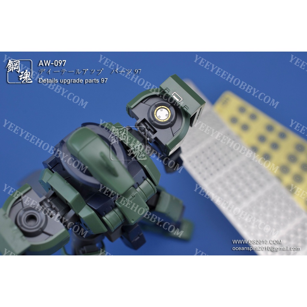 PHỤ KIỆN MOD STEEL SPIRIT - PHOTO ETCH NÂNG CẤP CHO MÔ HÌNH DETAILS UPGRADE PARTS AW097