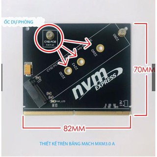 Bộ chuyển Vga Mxm sang SSD NVME key M