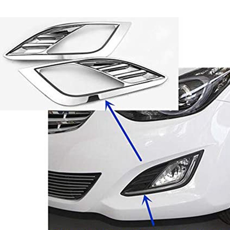 Cặp Ốp Đèn Pha Xe Ô Tô Hyundai Avavte Elantra 2012-2015