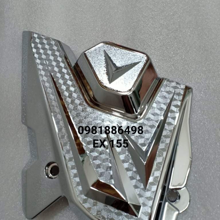 ỐP BẢO VỆ XE exciter 155 VVA MẠ CROM / CARBON