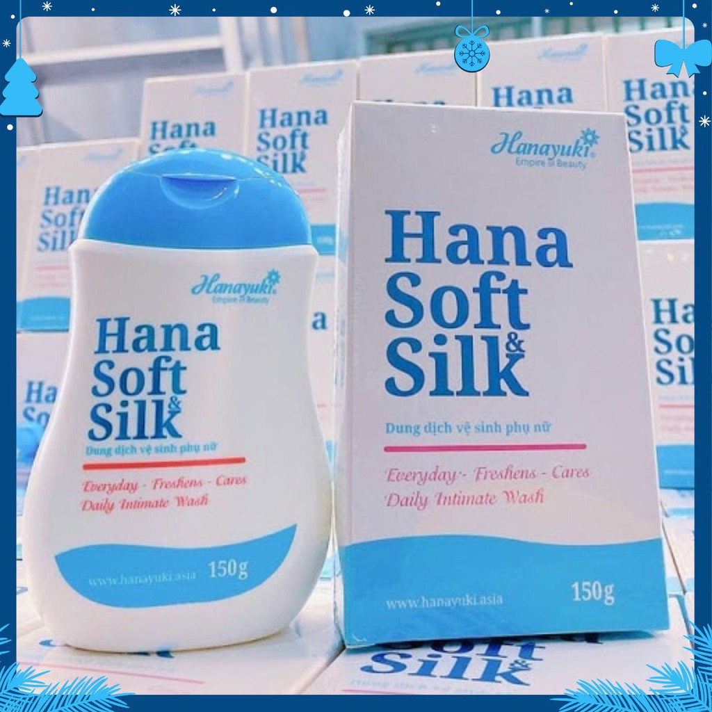 [DEAL NỔI BẬT] Hana Soft Silk - Dung Dich Vệ Sinh Phụ Nữ Hanayuki Sạch Mát, Thơm Tho [DEAL NỔI BẬT]