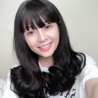 Tóc giả cả đầu xoăn lửng 8170