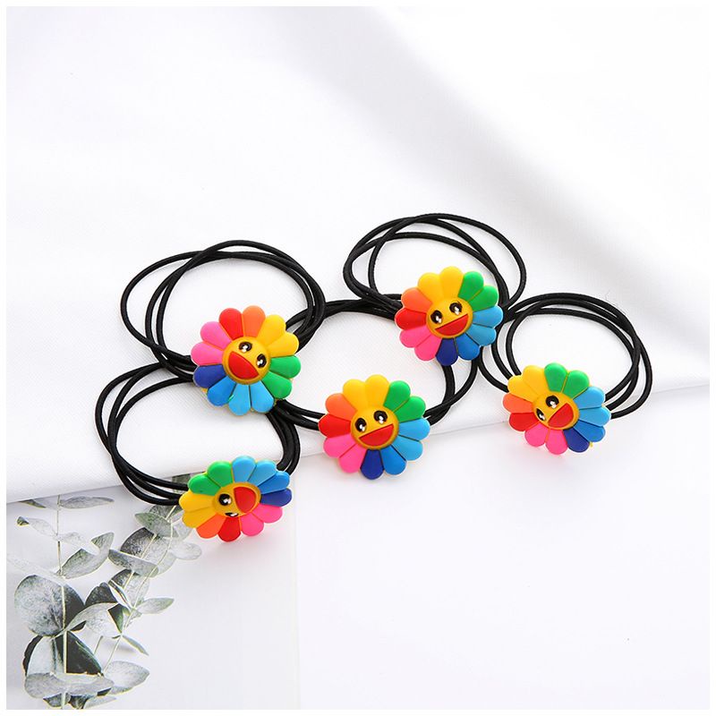 Sét 5 dây cột tóc hình hoa mặt trời,,,
