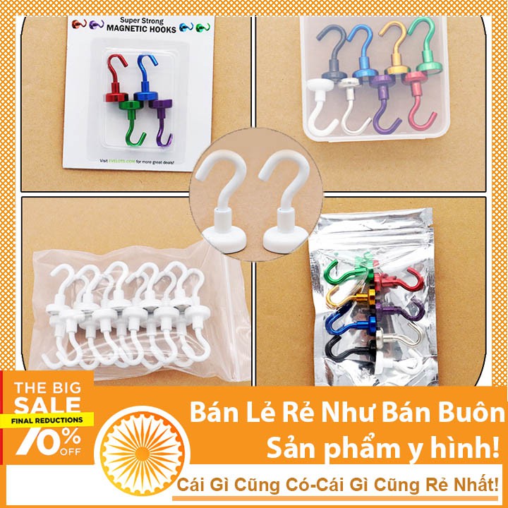 Nam châm móc treo - móc treo nam châm D16mm