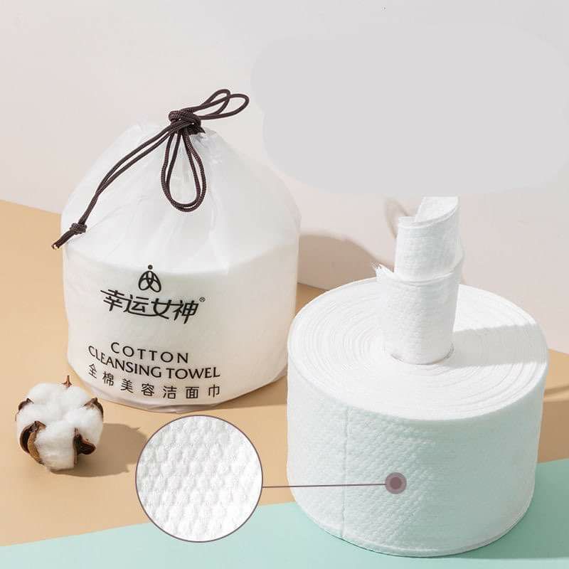 Cuộn khăn lau mặt Cuộn bông tây trang Cotton SIÊU NHIỀU | BigBuy360 - bigbuy360.vn
