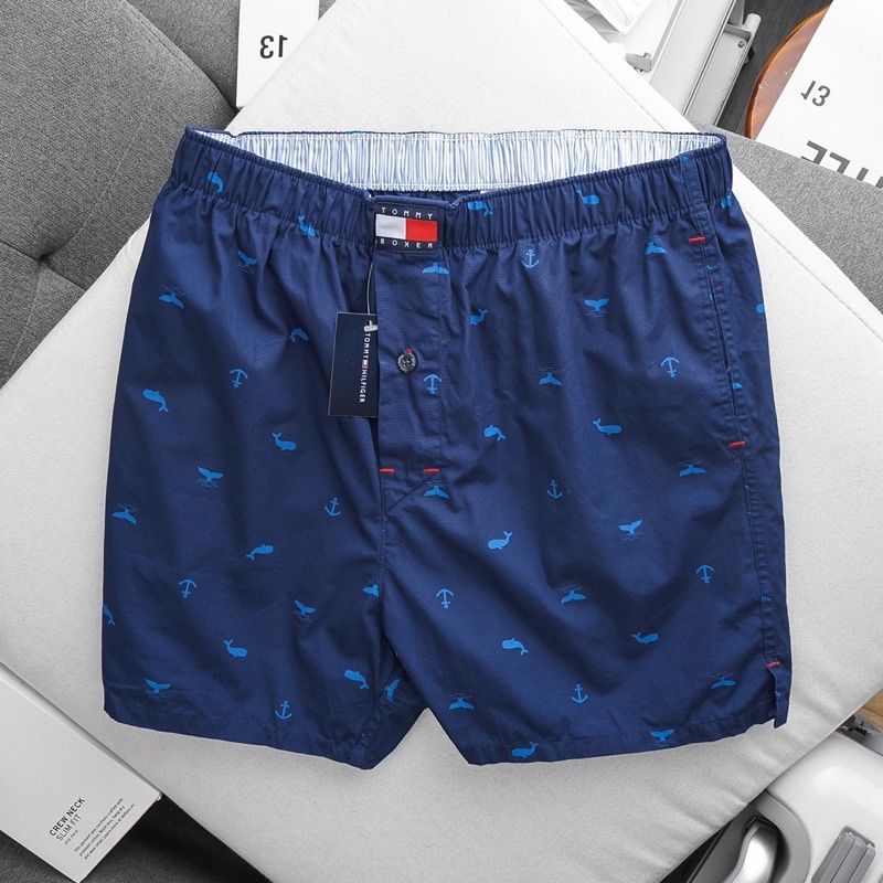 Quần đùi ngủ nam TM có túi chất lượng cao