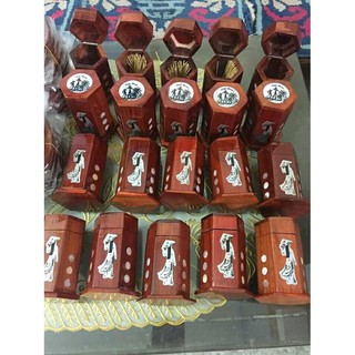 Lọ tăm bằng gỗ rẻ đẹp