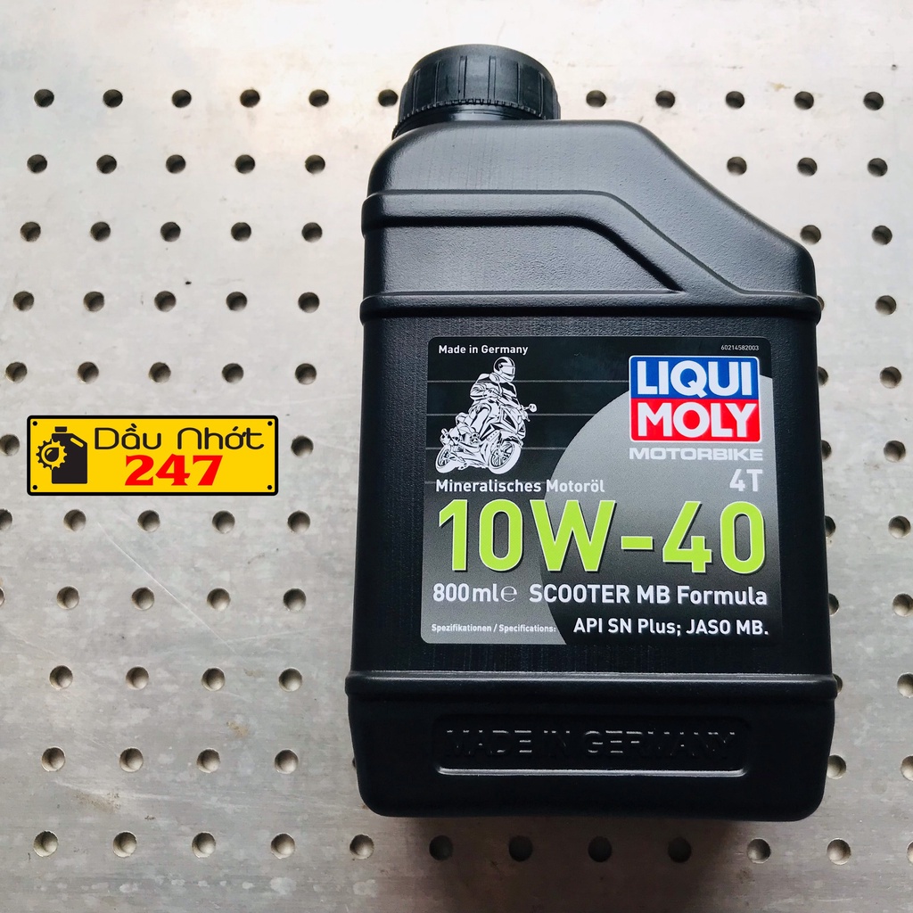 Dầu nhớt xe tay ga Liqui Moly Scooter MB Formula 800ml - 21458