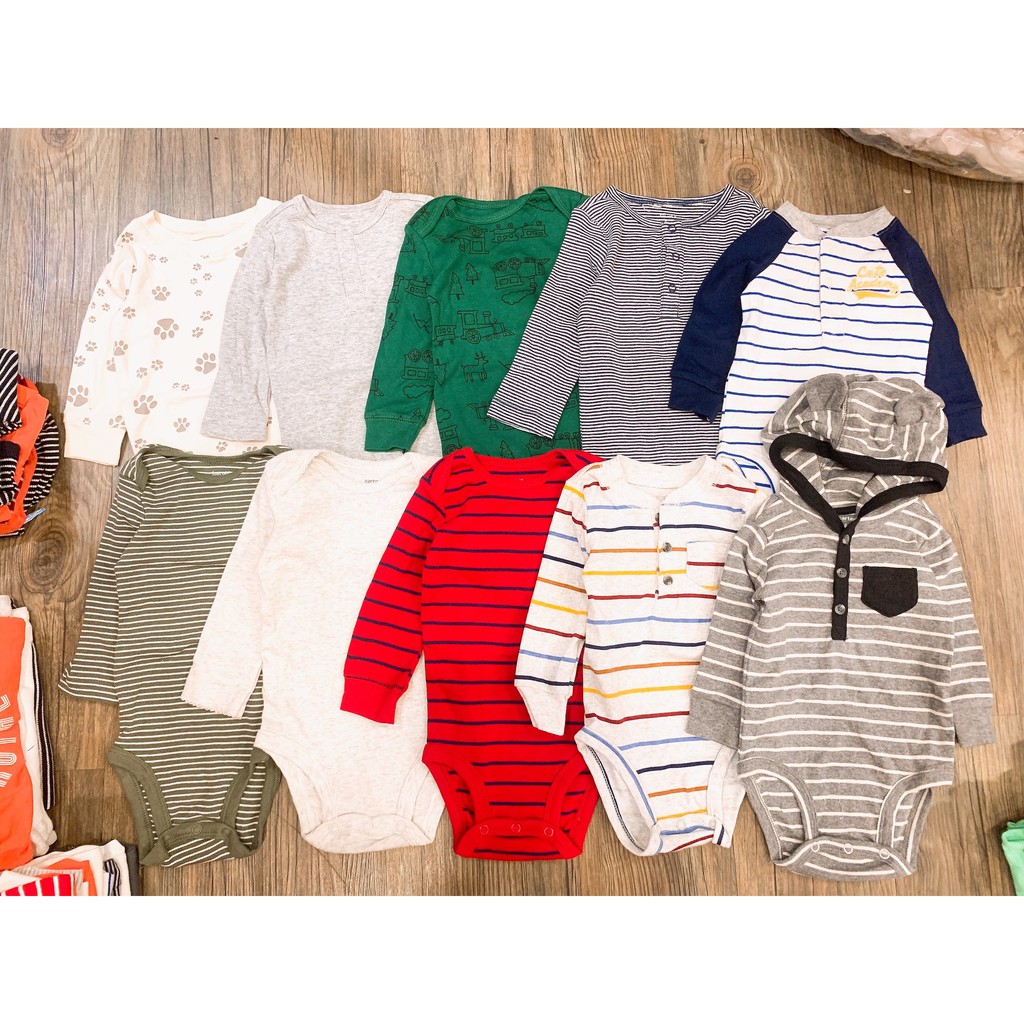 Bodysuit tay dài bé trai BD021222