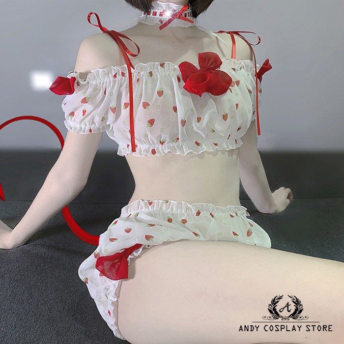 [CÓ SẴN] Set bra underwear sexy cute dâu 31 | BigBuy360 - bigbuy360.vn