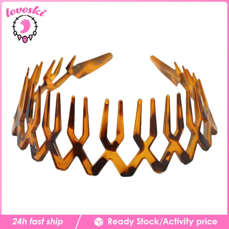 Băng Đô Cài Tóc Có Răng Chống Trượt Mượt Mà Thời Trang Dùng Trang Điểm Tiệc Tùng / Tiệc Tùng