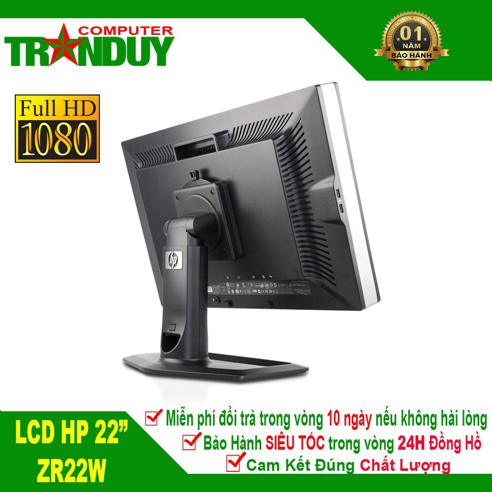 [Second-hand] Màn Hình Vi Tính HP Zr22w 21.5inch IPS Chuyên Đồ Họa/Nhập khẩu Nhật Nguyên Zin | BigBuy360 - bigbuy360.vn