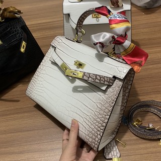 Túi xách nữ cao cấp 💖 𝑭𝑹𝑬𝑬𝑺𝑯𝑰𝑷 💖 Túi đeo chéo da vân rắn size 25 chuẩn hàng quảng châu xịn