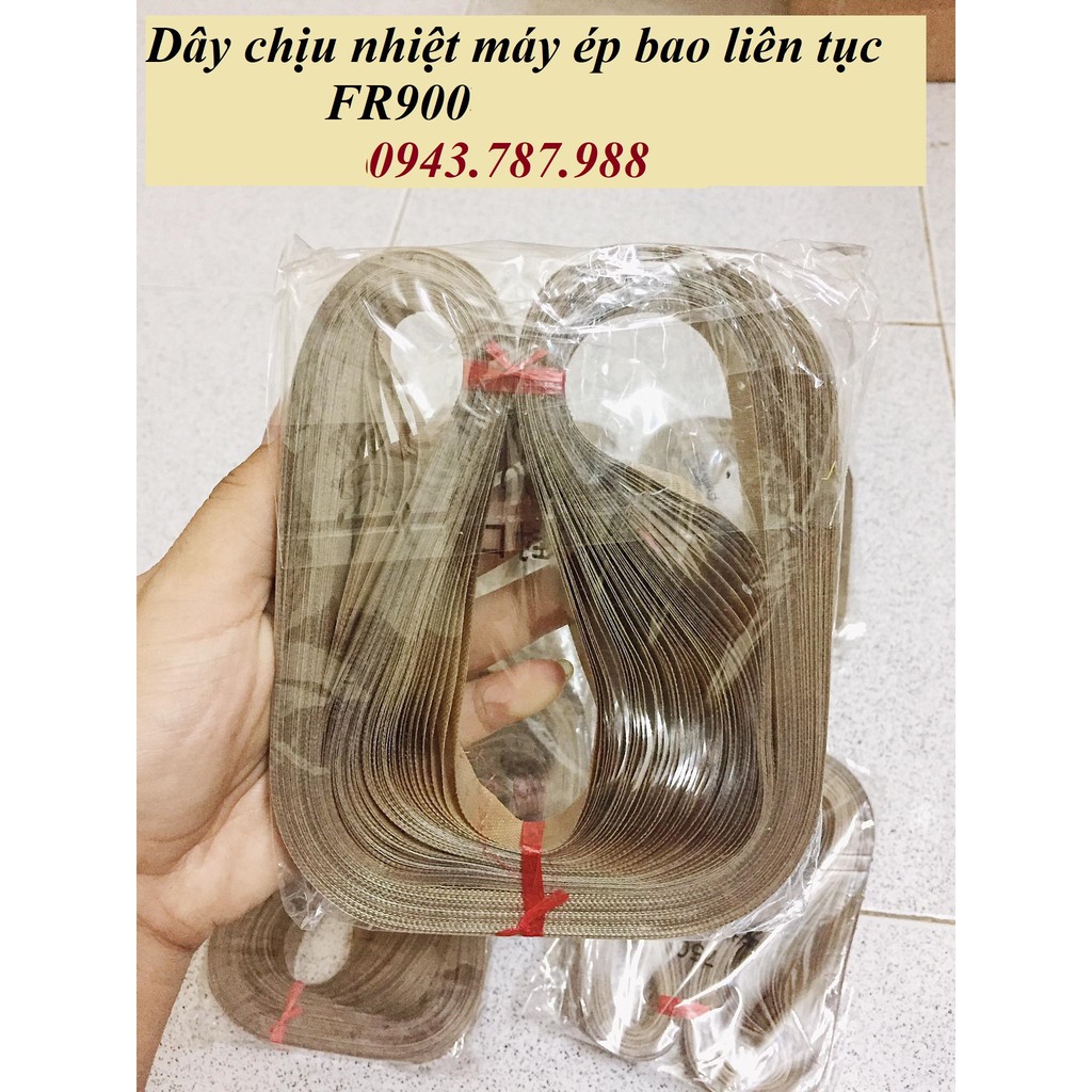 50 dây curoa hàn nhiệt miệng túi liên tục; Dây tải nhiệt máy công nghiệp FR900 GIÁ SỈ