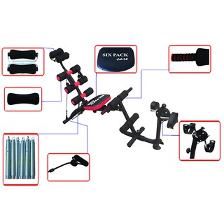 Máy tập Six Pack Care đạp chân