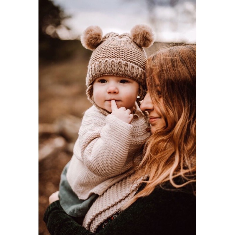 Bộ khăn mũ len Zara