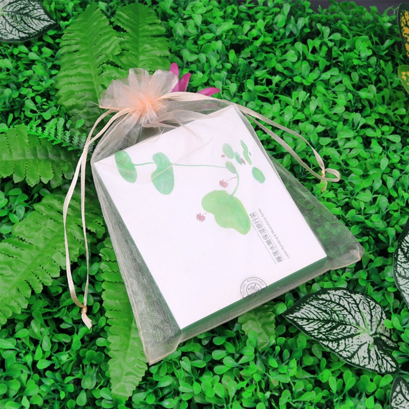 Bộ 100 Túi Dây Rút Đựng Trang Sức / Kẹo / Tiệc Cưới Tiện Dụng
