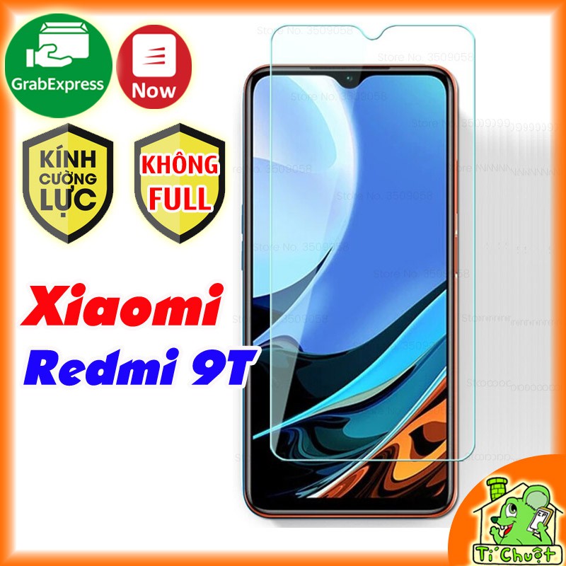 [Ảnh Thật] Kính CL Xiaomi Redmi 9T - Cường Lực Không FULL, 9H-0.26mm