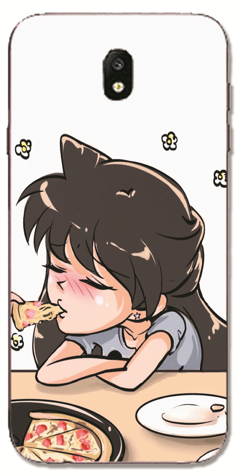 Samsung Galaxy J3 J5 J7 2017/J330 J530 J730/J2 Pro 2018 J7 J5 INS Cute Cartoon Detective Conan Soft Silicone TPU Phone Casing Lovely Cat Rabbit Case Back Cover Couple