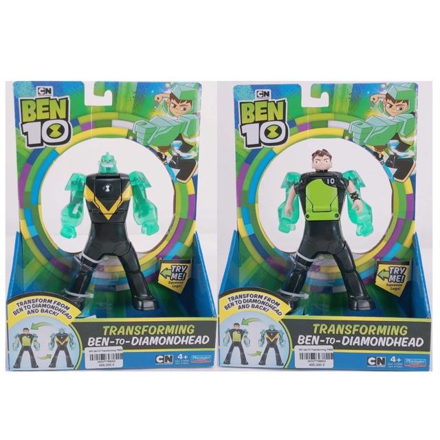 [HÀNG CHÍNH HÃNG] Đồ Chơi Mô Hình Ben 10 - BEN 10 &amp; DIAMONDHEAD