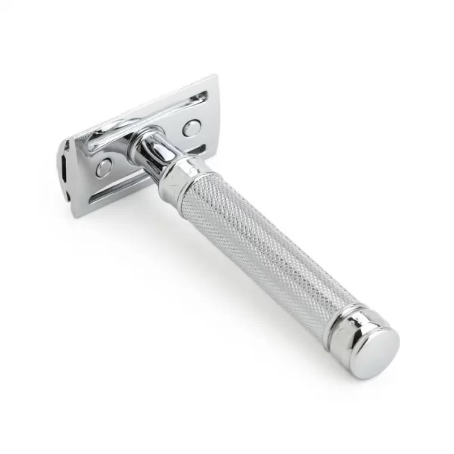 Dao cạo râu Edwin Jagger DE89 Chrome Knurled Safety Razor