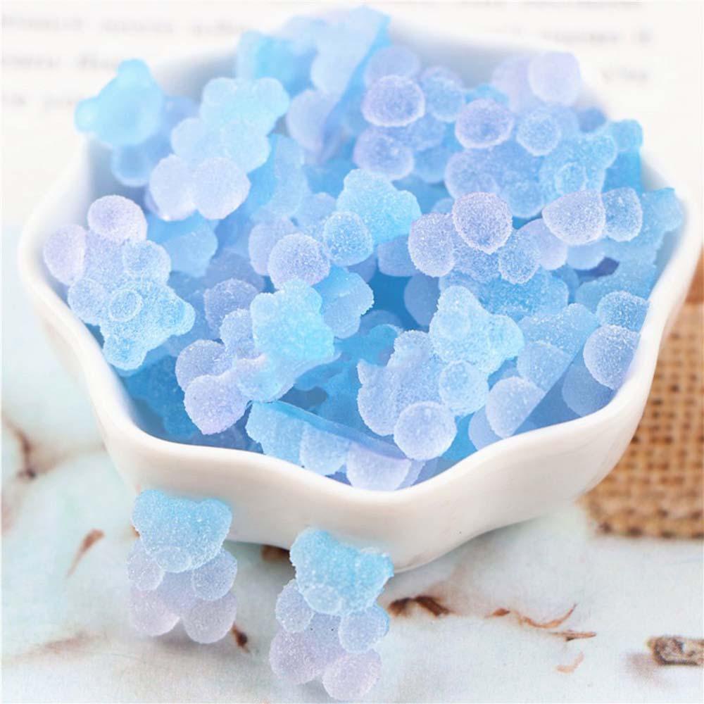 Hộp Phụ Kiện Trang Trí Móng Tay Hình Gấu Dễ Thương DIY