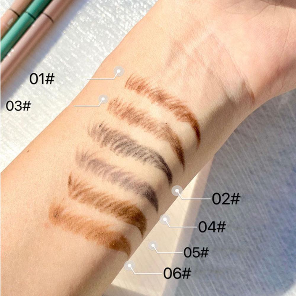 OCEANMAP Bút Chì Kẻ Lông Mày Bằng Nhựa Siêu Mịn Kháng Nước Cho Nữ