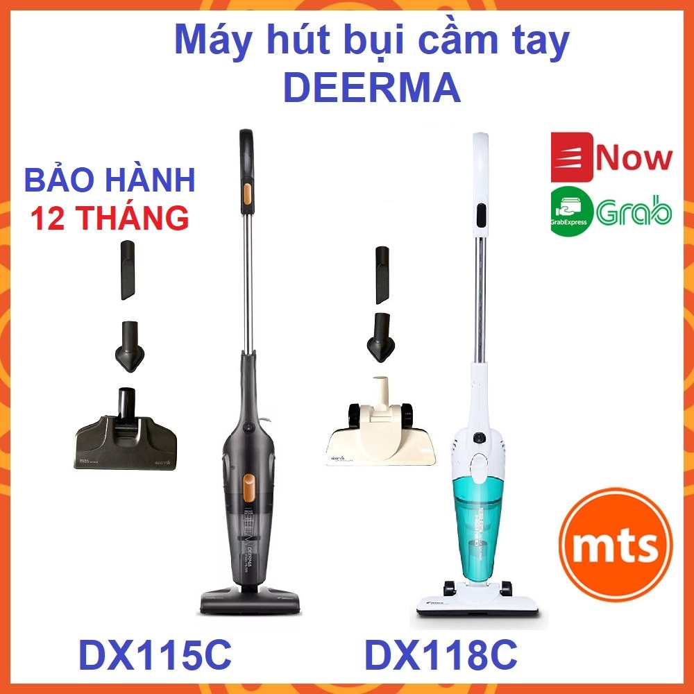 Máy Hút Bụi Cầm Tay Deerma DX118C DX115C DX128C chính hãng - Minh Tín Shop