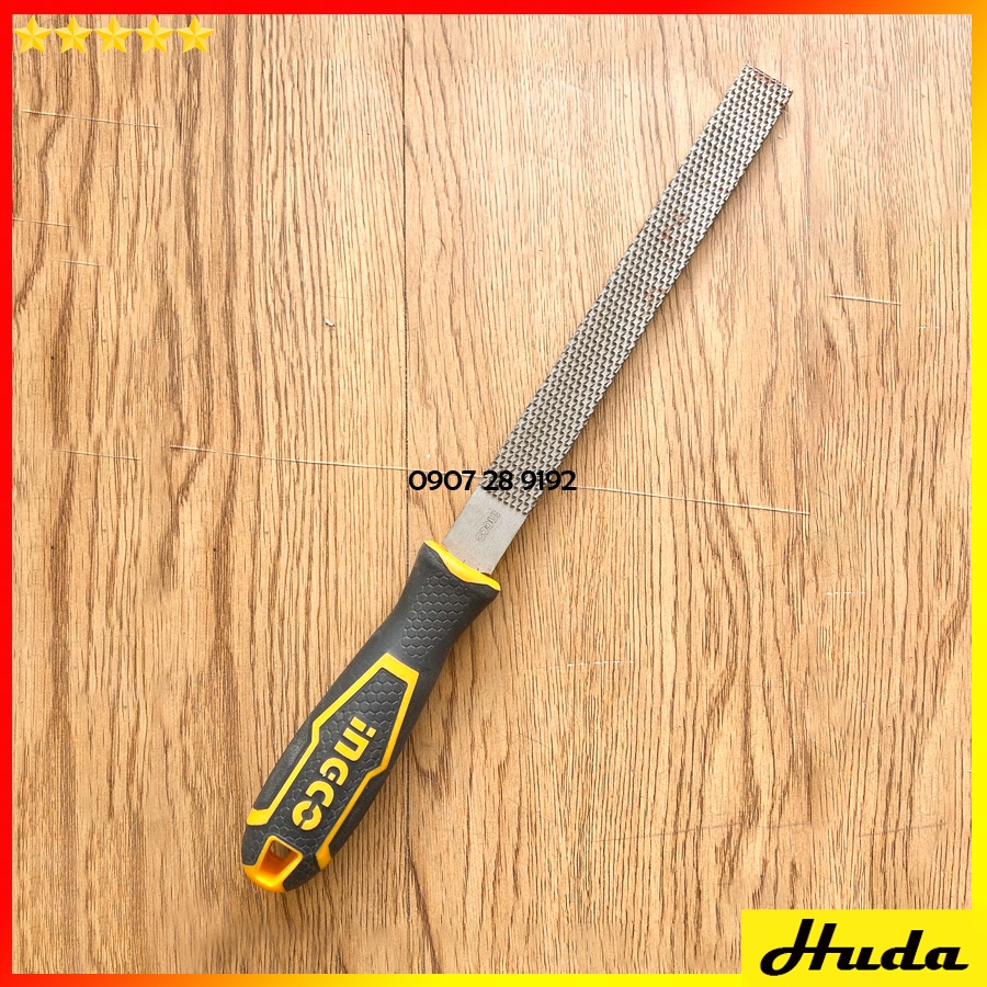 Giũa gỗ dẹp tròn bán nguyệt dài 200mm Total Ingco chất liệu thép cao cấp