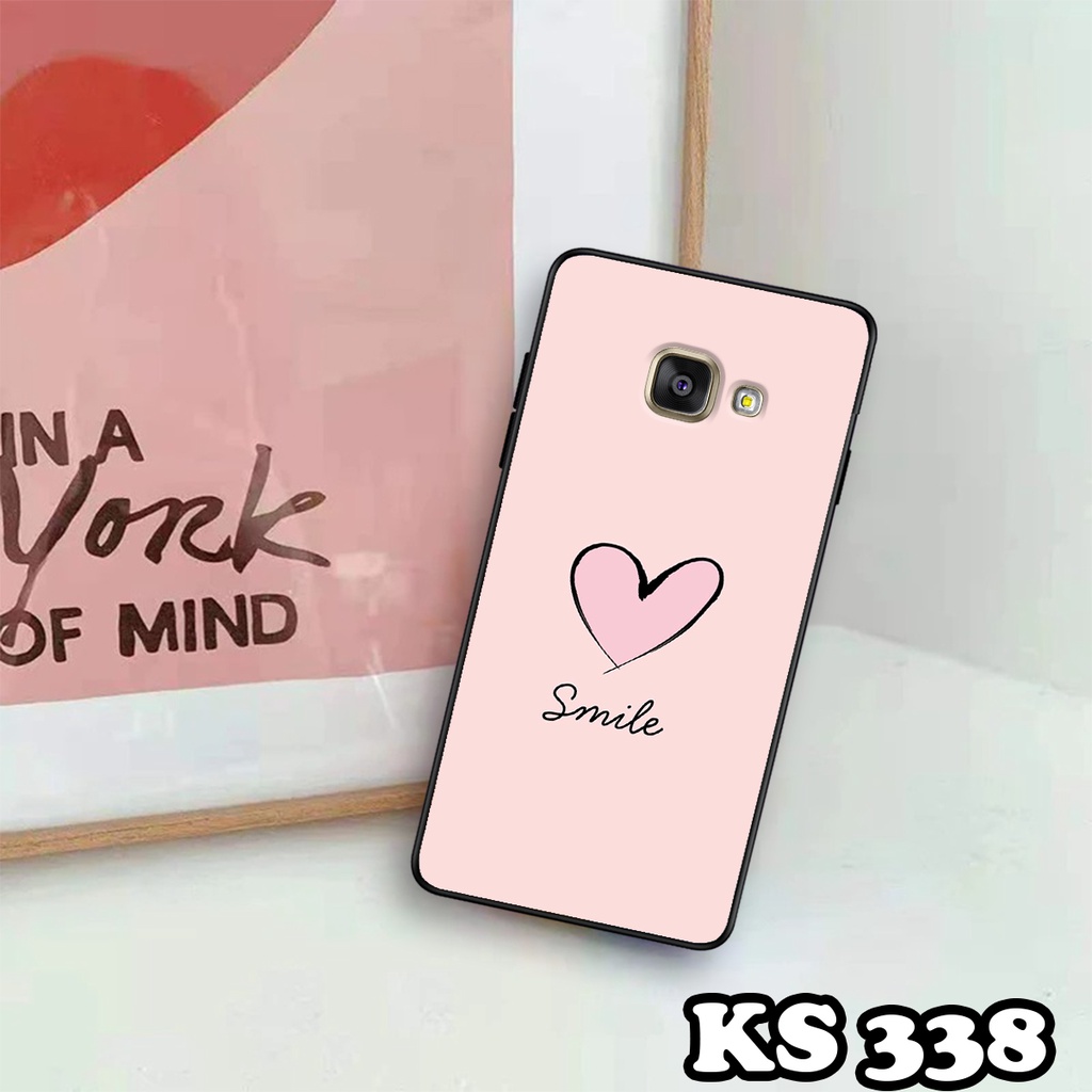 Ốp lưng Samsung A7 2016 - A5 2016 - A3 2016 - Ốp in hình LoveSmile - Chất liệu TPU cao cấp chống sốc bảo vệ máy