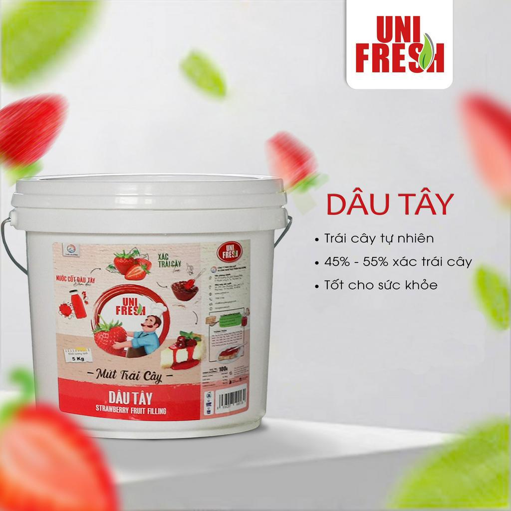 Mứt Trái Cây Dâu Tây 5kg - Strawberry Fruit Filling