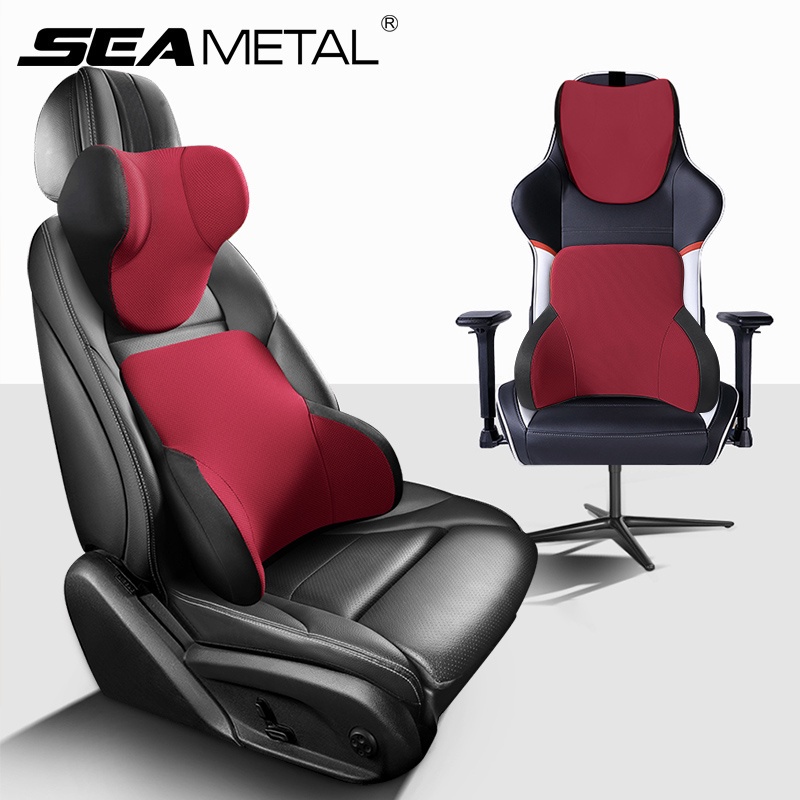 Gối tựa đầu SEAMETAL bằng cao su non thông dụng cho xe hơi / nhà ở / văn phòng