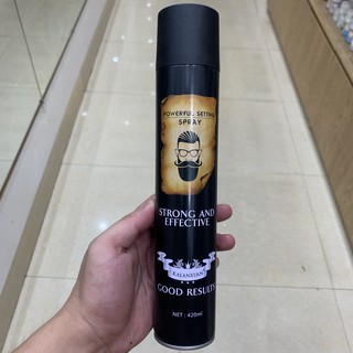 Combo gôm xịt tóc 420ml + sáp vuốt tóc ( TẶNG LƯỢC )